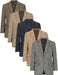 Walker and Hawkes Harris Tweed Blakemore Blazer for Men - Hand-Woven Wool Tweed Jacket with Polyester Lining, Regular Fit