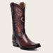 Brown Semi Square Toe Mens Western Boots
