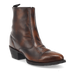 Laredo Men's Fletcher Leather Round Toe Boots with Zipper - Tan