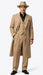 Men’s 1920s Beige Zoot Suit – Long Mafia Gangster Three-Piece Suit in Tan Khaki Color 40 inch Zuit Pachuco Suit