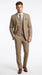 Big And Tall Men's Plus Size Men's Suits For Big Guys Beige