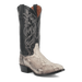 Dan Post Men's Manning Python Snakeskin Round Toe Boots - Natural
