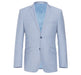 203-9 Men's 2-Piece Slim Fit Single Breasted Notch Lapel Suit