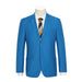 201-55 Men's 2-Piece Slim Fit Single Breasted Notch Lapel Suit