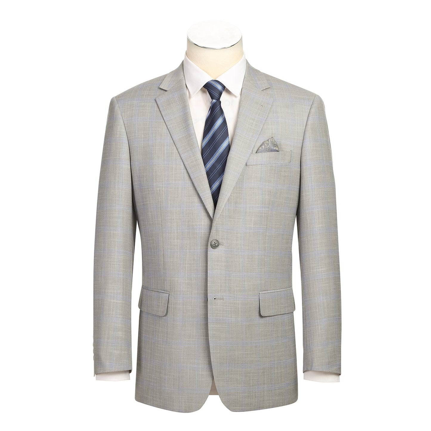 Renoi Designer Suit 293-53 Men's Classic Fit Suits