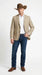 Men’s Light Tan Sand Tweed Cowboy Blazer – Country Style Western Jacket for Casual, Ranch, Saco Para Vaquero