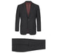 Renoi Designer Suit 2110-1 Men's Slim Fit Solid Stretch 2-Piece Suit