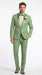 Mens Sage Green Wedding Tuxedo, Shawl Lapel Formal Groom Prom Tuxedo Suit