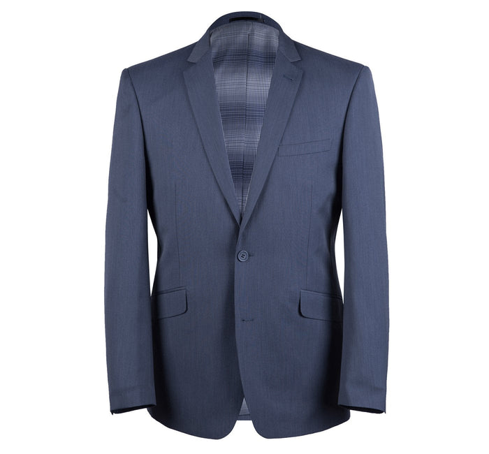203-19 Men's 2-Piece Slim Fit Single Breasted Notch Lapel Suit