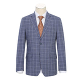 Renoi Designer Suit 293-24 Men's Slim Fit Checked Suits