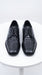 Men’s Los Altos Black Gator Belly Dress Shoes with Lace Up Front, Exotic Style Formal Shoes