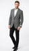 Men’s Grey Harris Tweed Blazer Jacket, Classic Herringbone Wool Sport Coat for Business Casual