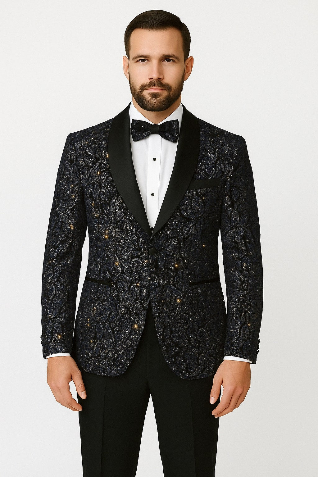 Navy Blue Tuxedo