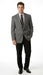 Men’s Dark Grey Blazer – Charcoal Grey Sport Coat Jacket