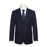 293-29 Men's Slim Fit Checked Suits