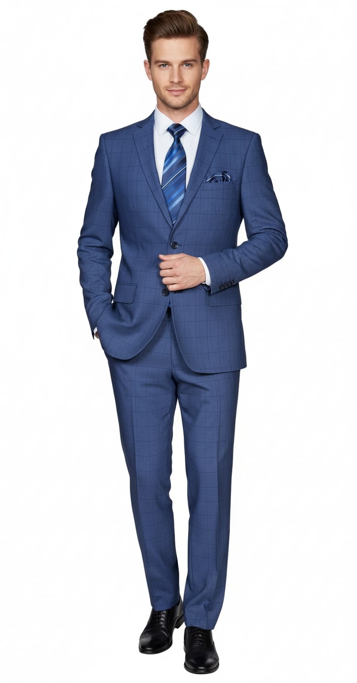 Navy Blue Suit