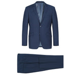 Renoi Designer Suit 2110-19 Men's Slim Fit Solid Stretch 2-Piece Suit