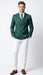 Men’s Dark Green Double Breasted Blazer – Hunter Olive Green Sport Jacket coat
