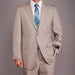 Tweed 3 Piece Suit - Tweed Wedding Suit Mens Sand Herringbone Tweed 2-Button Khaki 2 Piece Suits - Two Piece Business Suits Suit