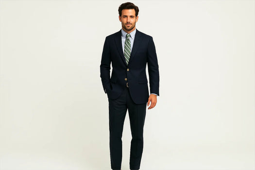 2 Button Big and Tall Size blazer 56 to 80  Suit Dark Navy Cheap Priced Sport coats - Large Sport Jacket - Image 2