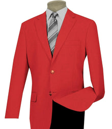 Lucci 2-Button Red Blazer