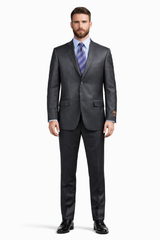 2-Button Dark Brown Fabric Textured Patterned Sport Coat~Big And Tall Size 56 To 72 Jacket