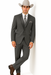 2 Button Trim Tuxedo in Grey Suit - Country Wedding Suits