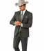 2 Button Trim Tuxedo in Grey Suit - Country Wedding Suits