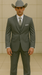 2 Button Trim Tuxedo in Grey Suit - Country Wedding Suits