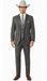 2 Button Trim Tuxedo in Grey Suit - Country Wedding Suits