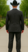 2 PC 2 Buttons Suit Luxurious Poly Rayon Charcoal Cheap Priced Business Suit Clearance Sale