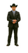 2 PC 2 Buttons Suit Luxurious Poly Rayon Charcoal Cheap Priced Business Suit Clearance Sale