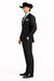 2 PC 2 Buttons Suit Luxurious Poly Rayon Charcoal Cheap Priced Business Suit Clearance Sale