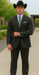 2 PC 2 Buttons Suit Luxurious Poly Rayon Charcoal Cheap Priced Business Suit Clearance Sale