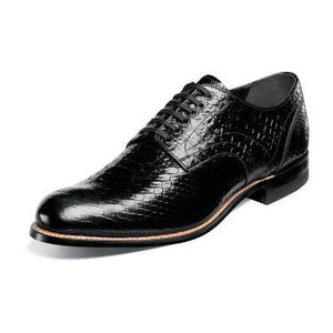Mens Gray Snake Motif Shoes 00055-0020