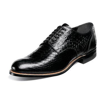 Mens Gray Snake Motif Shoes 00055-0020