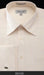 20 Inch Neck Dress Shirts in Beige