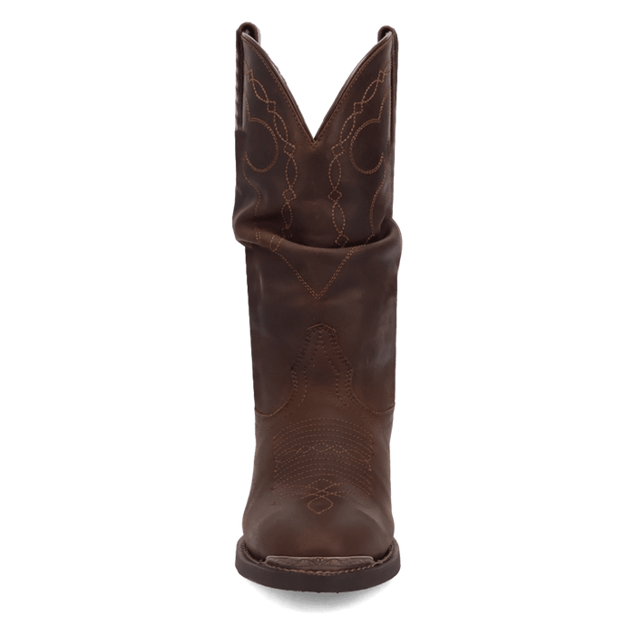 Laredo Lazy River Leather Boot - Premium Brown Ankle Boot
