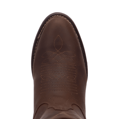 Laredo Lazy River Leather Boot - Premium Brown Ankle Boot