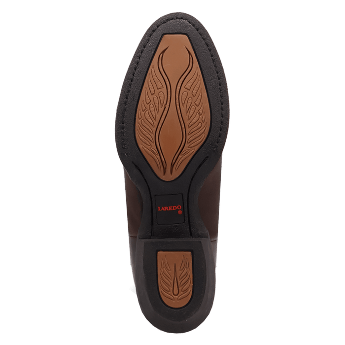 Laredo Lazy River Leather Boot - Premium Brown Ankle Boot