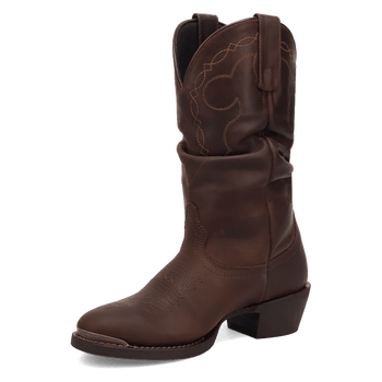 Laredo Lazy River Leather Boot - Premium Brown Ankle Boot