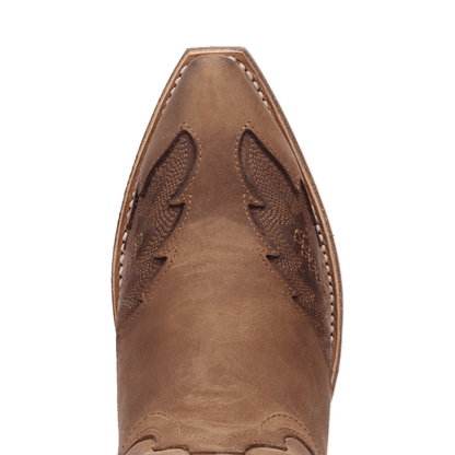 Laredo Coyote Creek Wide Calf Leather Boot - Rich Brown
