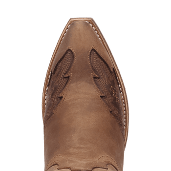 Laredo Coyote Creek Wide Calf Leather Boot - Rich Brown