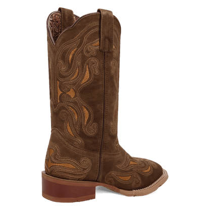 Laredo Millie Leather Boot - Luxury Brown Ankle Boot