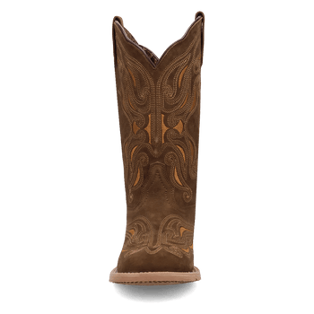 Laredo Millie Leather Boot - Luxury Brown Ankle Boot