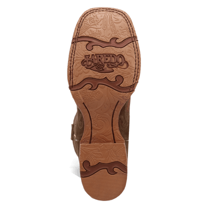 Laredo Millie Leather Boot - Luxury Brown Ankle Boot