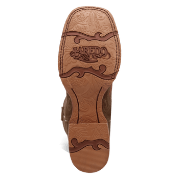 Laredo Millie Leather Boot - Luxury Brown Ankle Boot