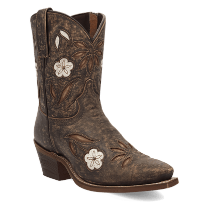 Laredo Wild Petal Leather Bootie - Premium Ankle Boot