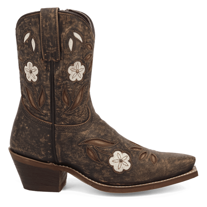 Laredo Wild Petal Leather Bootie - Premium Ankle Boot