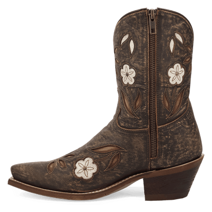 Laredo Wild Petal Leather Bootie - Premium Ankle Boot